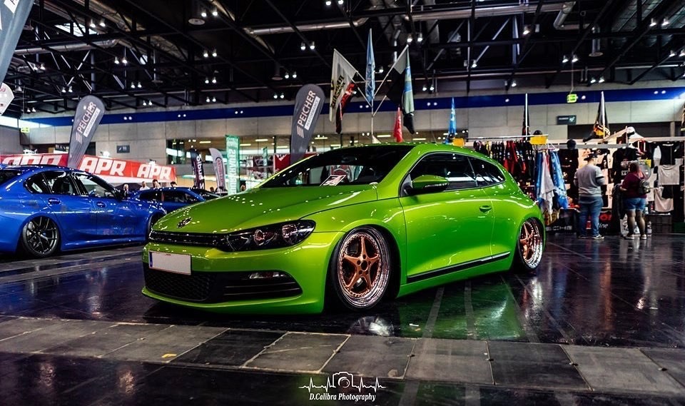 Instagram-Beitrag: VW Scirocco auf der Custom Wheels Vienna